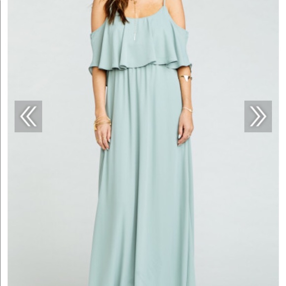 Show me your mumu CAITLIN RUFFLE MAXI DRESs - Picture 3 of 8